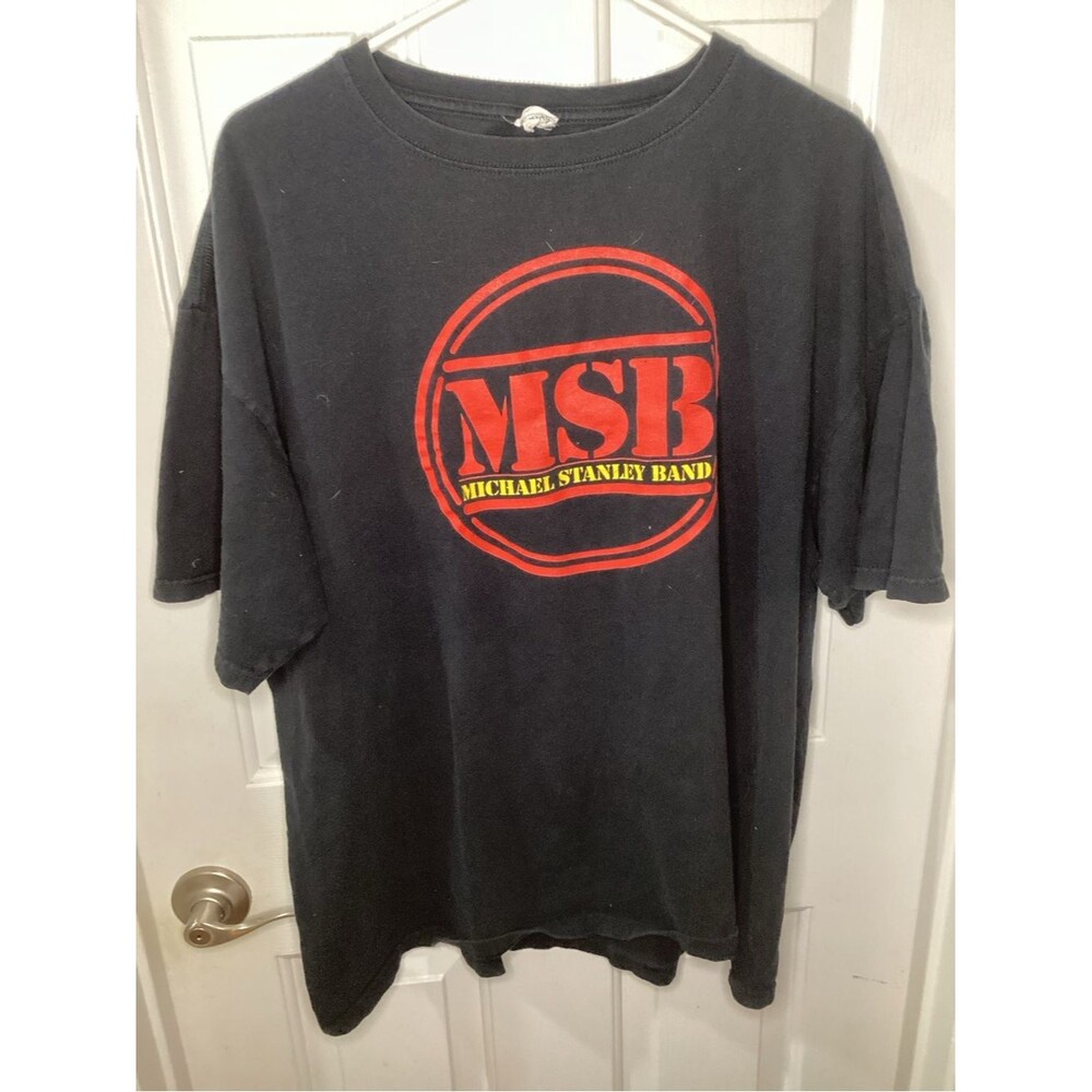 Vintage Michael Stanley Band Graphic Band T-Shirts 2X